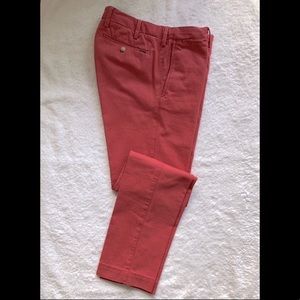 Polo Slim Fit Pima Cotton Chino Pants Pink